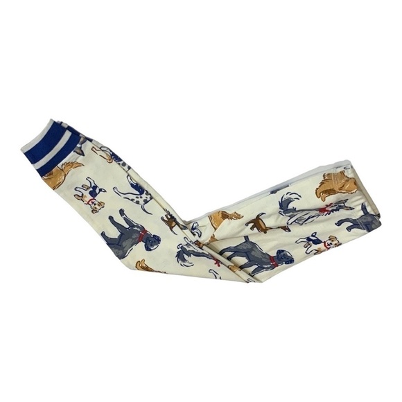 Hatley White Dog Print Pajama Pants Size 3 - Picture 4 of 4